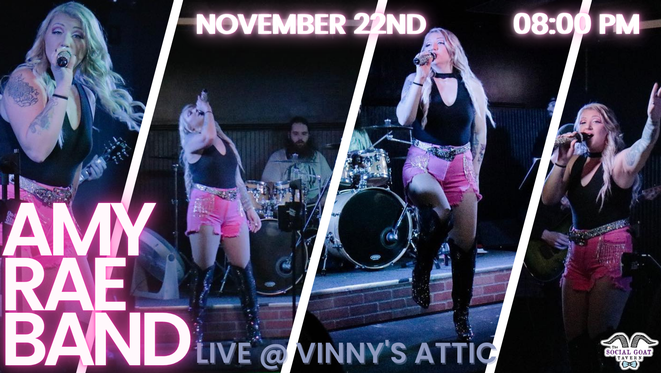 Amy Rae LIVE In Vinny's Attic